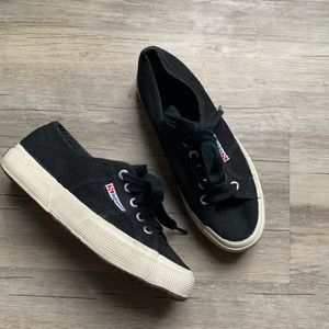 Superga Cotu Black Sneakers
